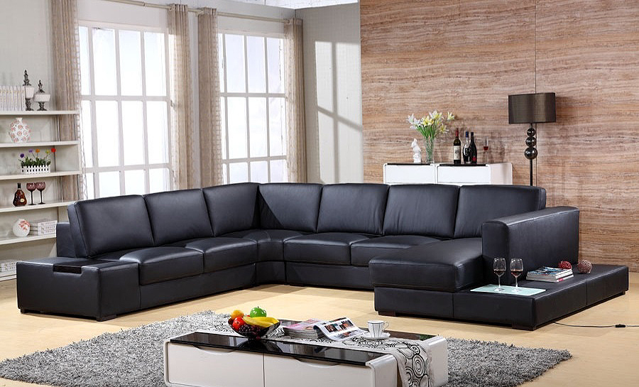 Bradford Leather Sofa Lounge Set